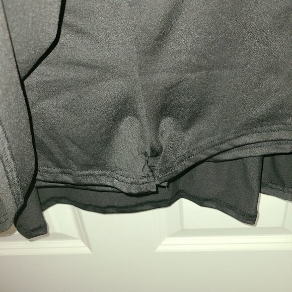 Black Sporty Knit Skort - Picture 3 of 5